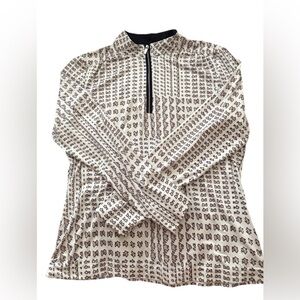 Tail Geometric Quarter Zip Light Jacket, M